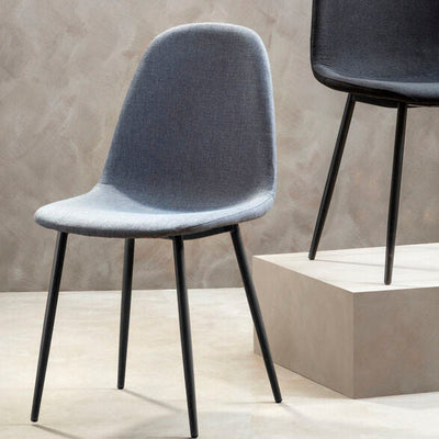 Grey Fabric Dining Chair | Salford
