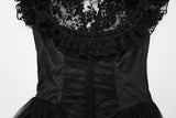 Punk Rave Seraphina Goth Flying Sleeve Dress