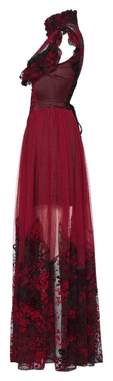 Punk Rave Gothic Flying Sleeve Dress