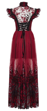 Punk Rave Gothic Flying Sleeve Dress