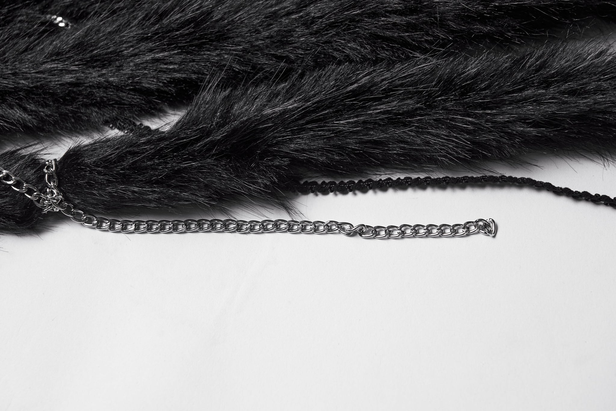 Punk Rave Punk Fox Head Braided Hood