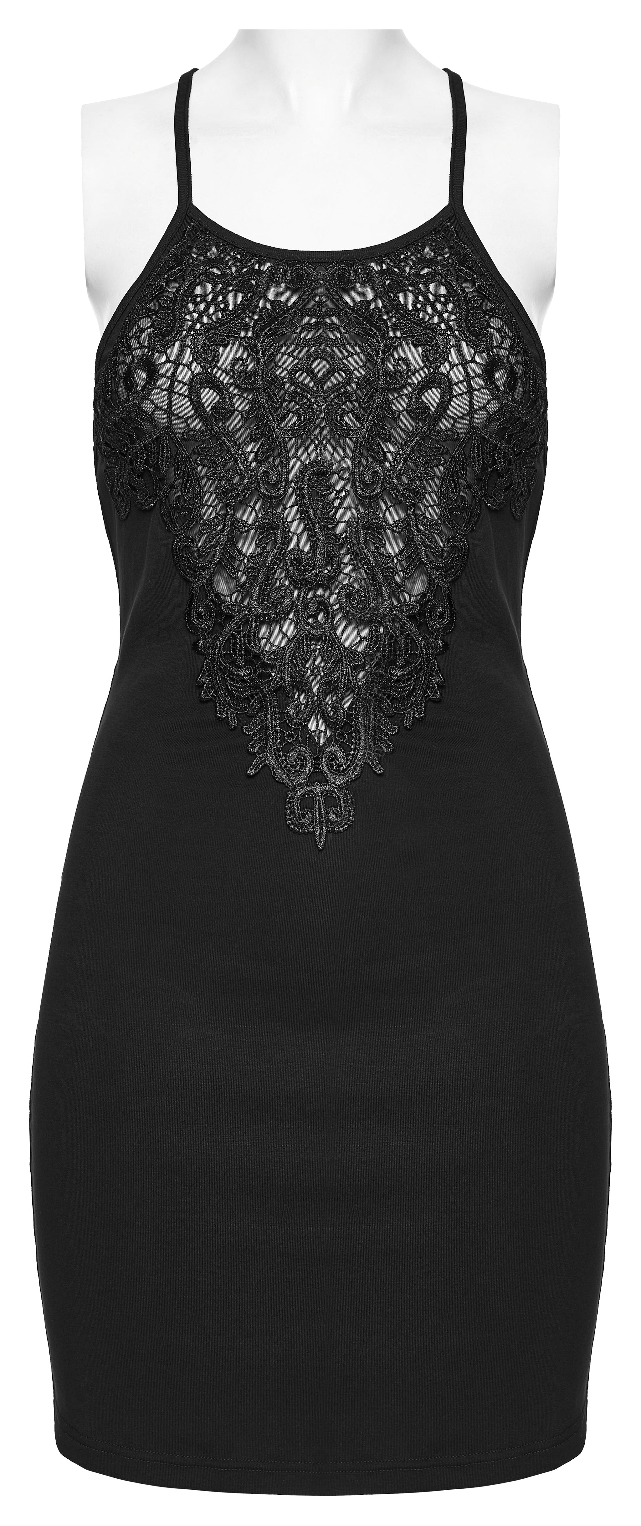 Punk Rave Juliette Goth Slip Dress