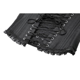 Dark in Love Talia Gothic Longline Metal Boned Corset