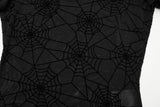 Punk Rave Lilith Gothic Spider Web T-Shirt