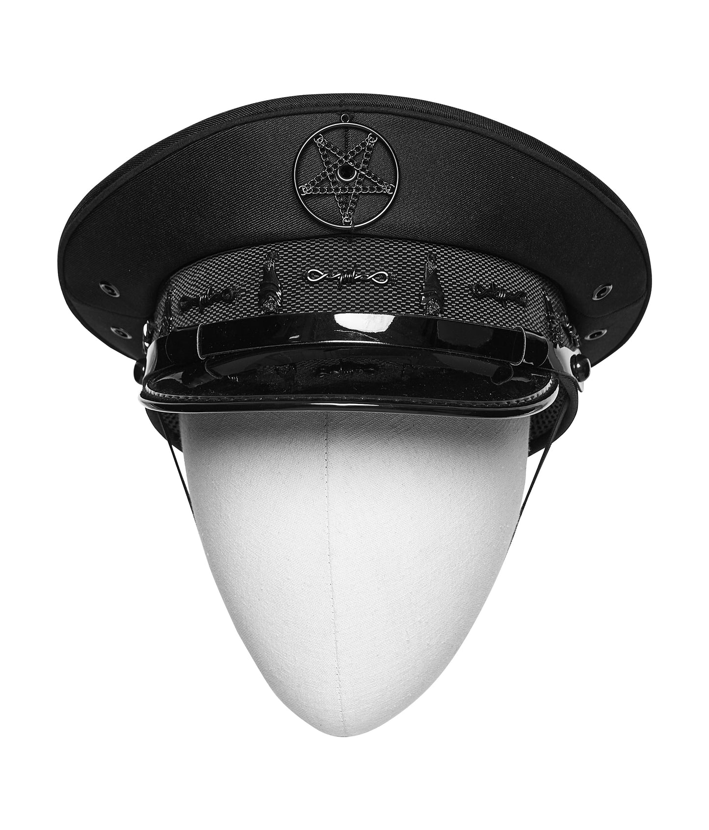 Punk Rave Malphas Dark Military Hat