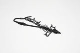 Punk Rave Punk Devil Dragon Bone Necklace