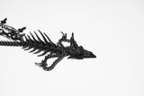 Punk Rave Punk Devil Dragon Bone Necklace