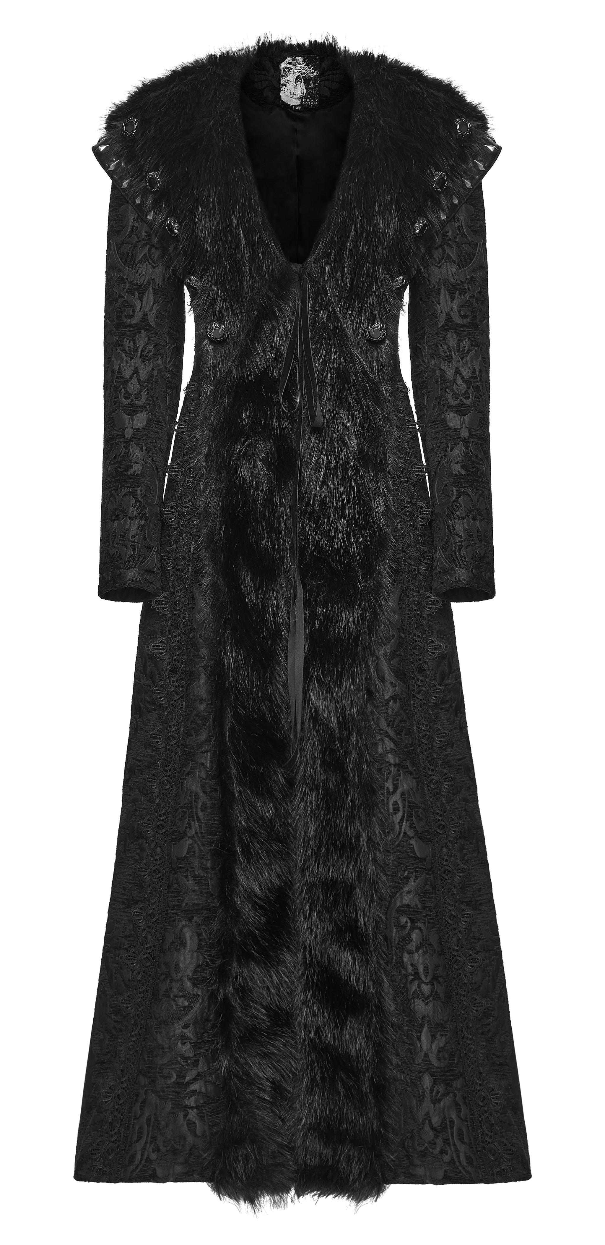 Punk Rave Goth Gorgeous Plush Coat