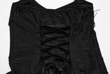 Punk Rave  Honey Irregular Split Dress