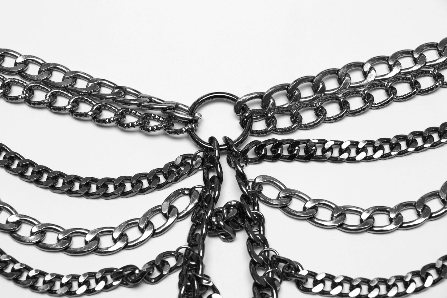 Punk Rave Anslie Metal Chain Dress