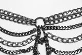 Punk Rave Anslie Metal Chain Dress