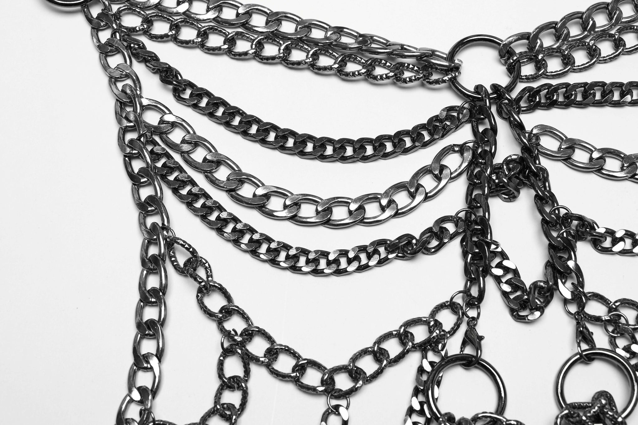 Punk Rave Anslie Metal Chain Dress
