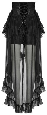 Punk Rave Dila Romantic Chiffon Skirt