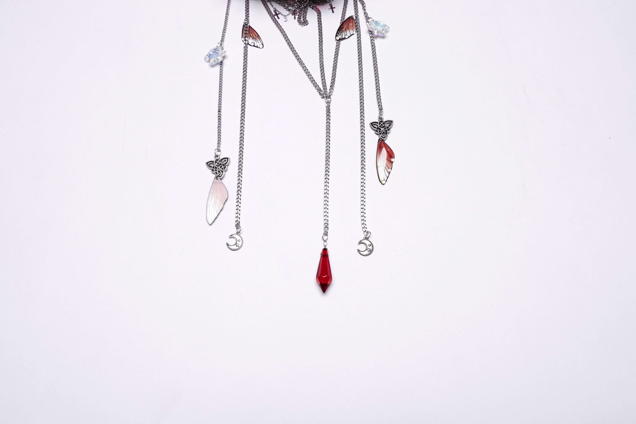 Punk Rave Effie Gorgeous Red Crystal Headband