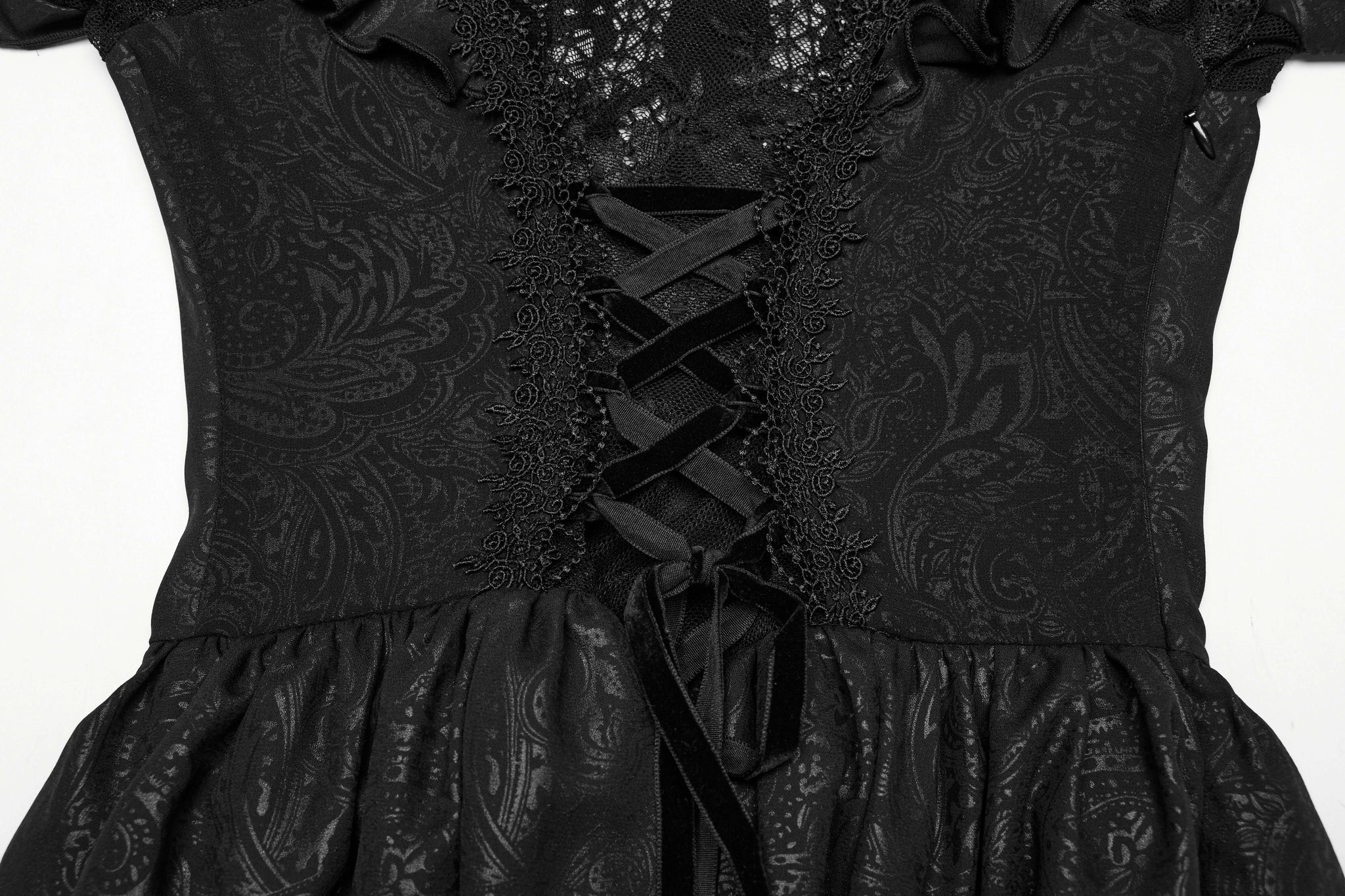Punk Rave Jezebel Elf Off Shoulder Dress