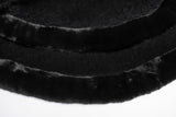 Punk Rave Elvira Faux Fur Trim Gothic Cloak in Black