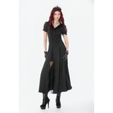 Dark in Love Elegant Gothic Long Skirt