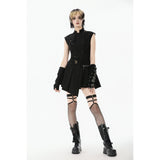 Dark in Love Cassia Buckled Pleated Dress