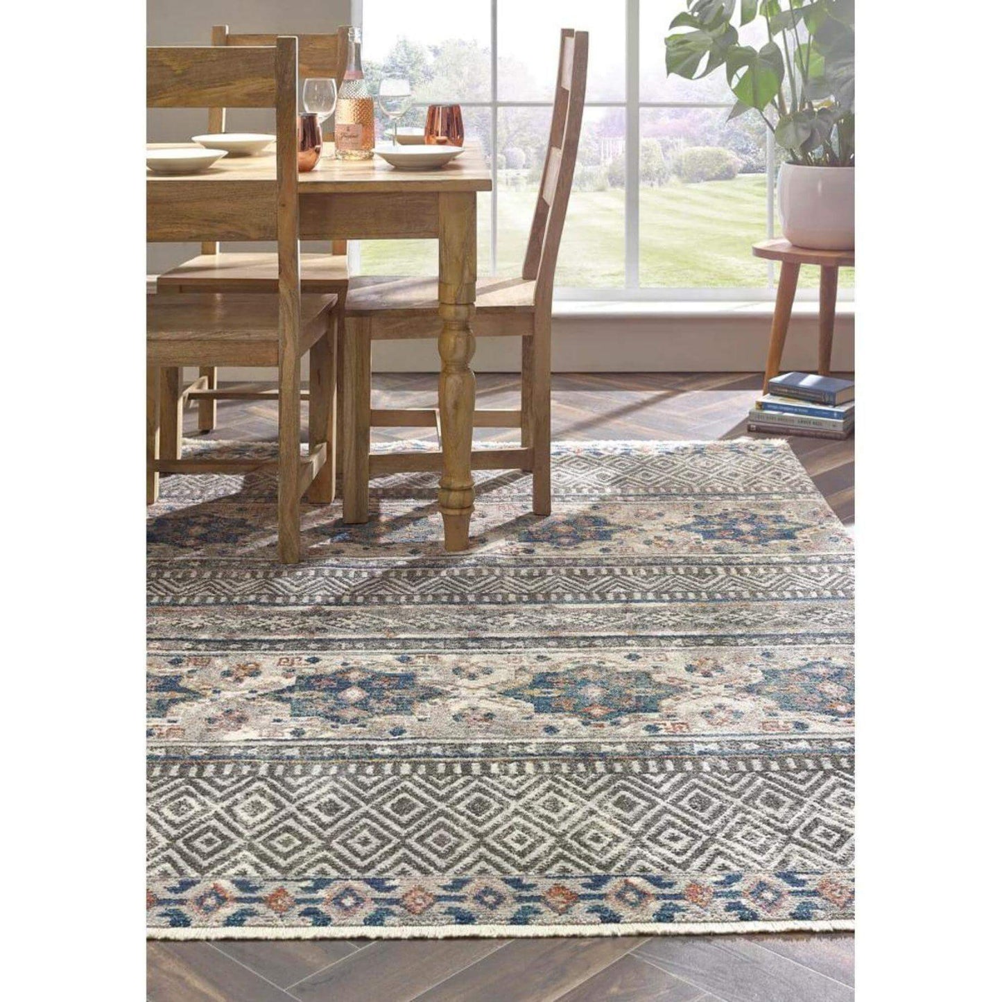 Mandala Multicolour Vintage Design Rug