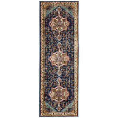 Granada Multicolour Vintage Rug | Emerald