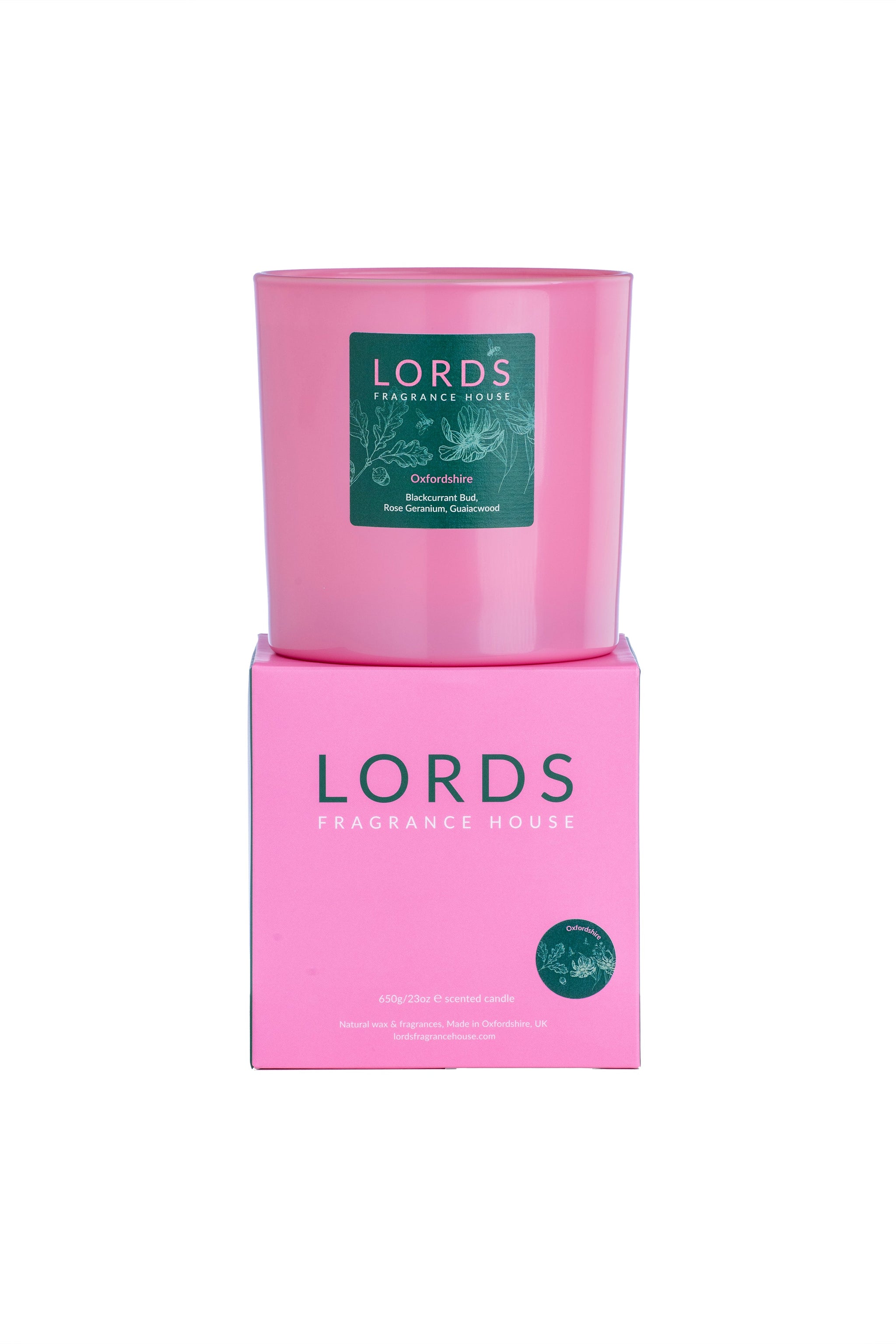 Oxfordshire 3 Wick Candle