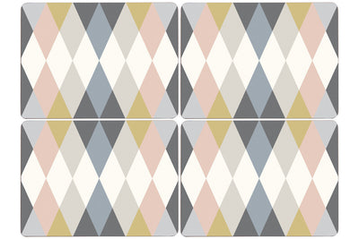 Harlequin Set of Four Placemats | Cirque