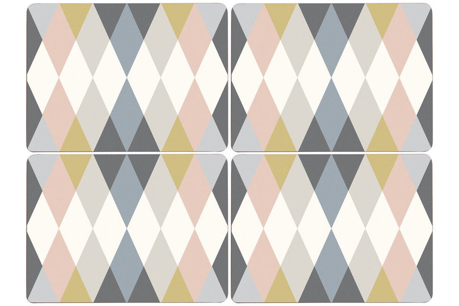 Harlequin Set of Four Placemats | Cirque