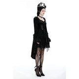 Dark in Love Seraphina Velvet Lace Goth Dress
