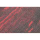 Dark in Love Carson Black and Red Tie-Dye Mesh Versatile Basic Top