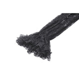 Dark in Love Cosette Elegant Gothic Off-Shoulder Ruffle Maxi Dress