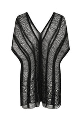 Gothic Mesh Dress Sheer Distressed Black Banned Apparel