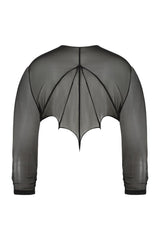 Necessary Evil Cybele Mesh Bat Wing Effect Bolero