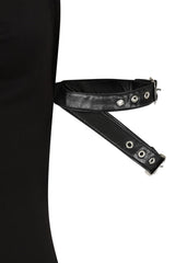 Necessary Evil Aphrodite Plunge Cowl Neck Top