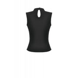 Dark in Love Punk Coffin Mesh Panel Top