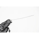 Dark in Love Lysandra Butterfly Lace Beaded Collar