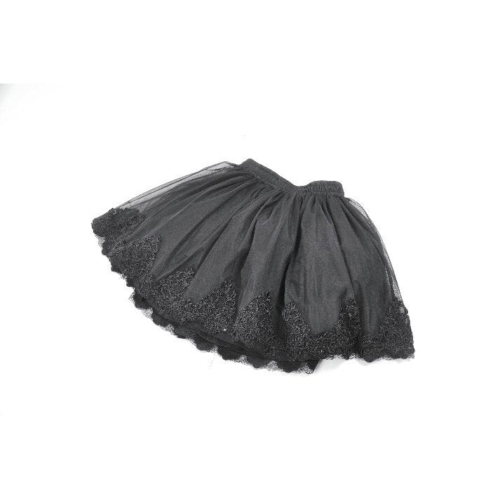 Dark in Love Bellatrix Gothic Embroidered Petticoat Skirt