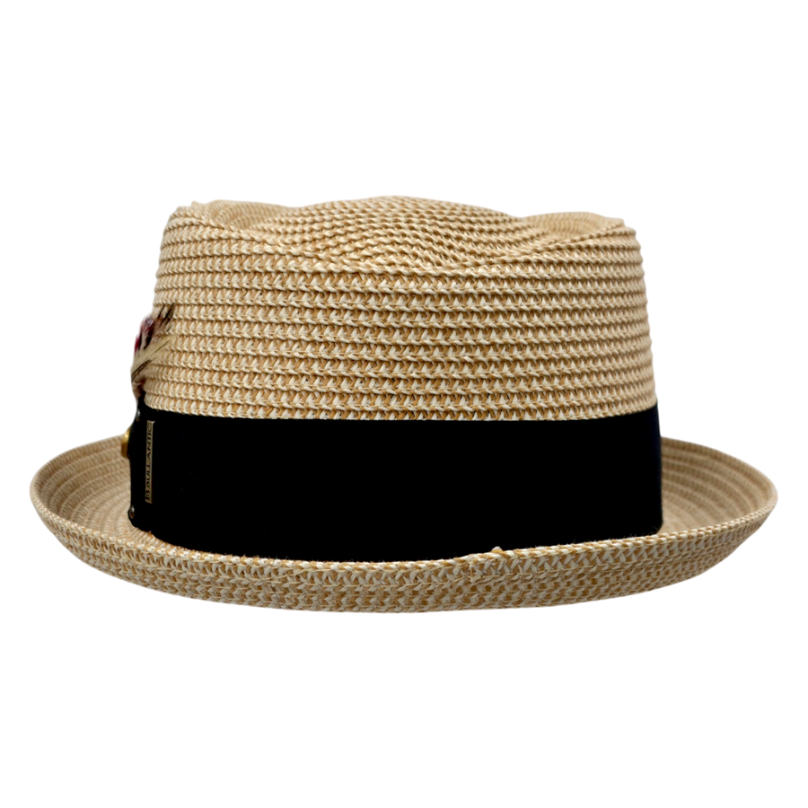 Bullantic Paper Straw Diamond Crown Hat