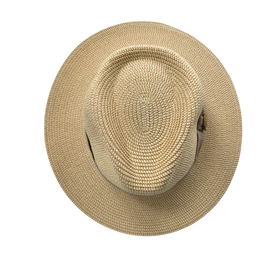 Summer Straw Fedora Hat