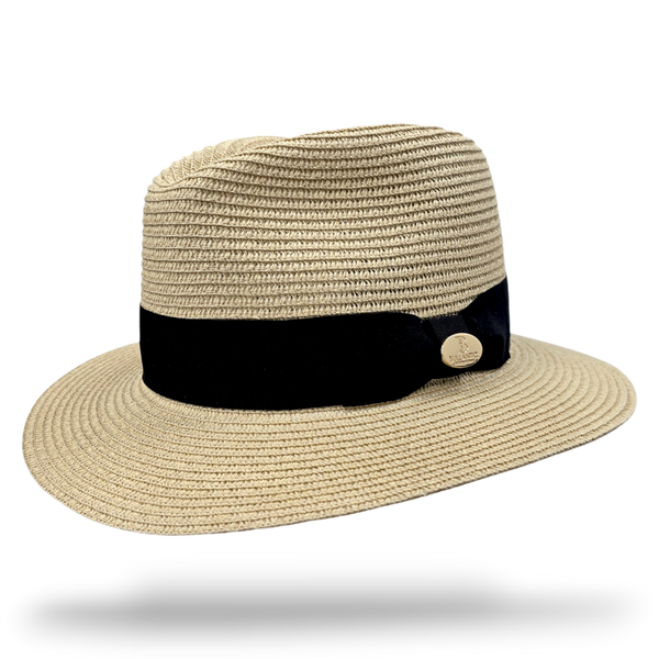 Summer Paper Straw Fedora Hat