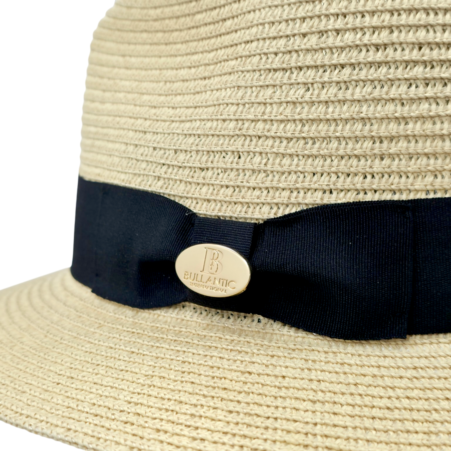 Summer Paper Straw Fedora Hat