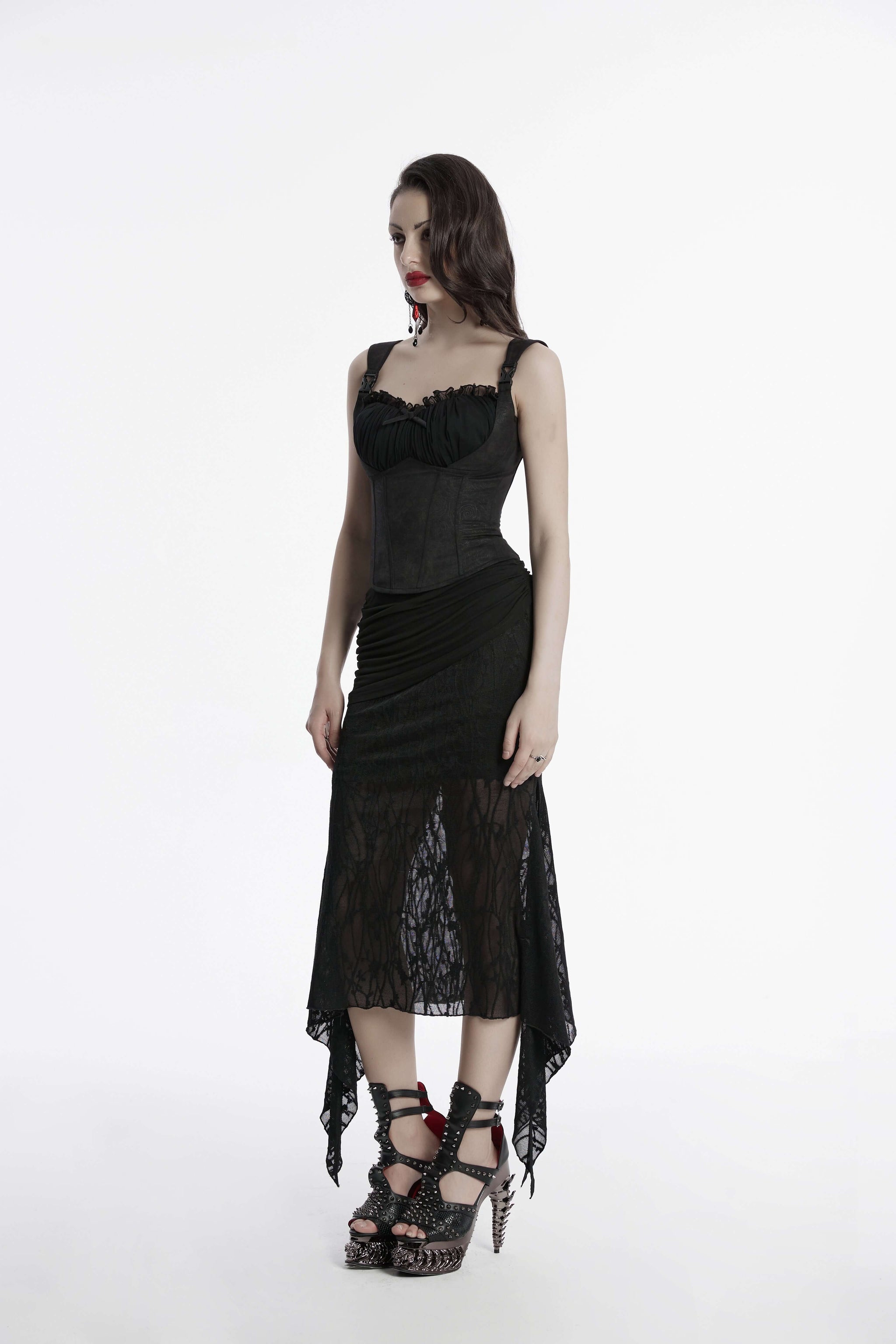 Punk Rave Arti Fishtail Skirt