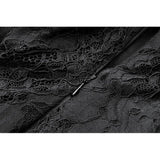 Dark in Love Morwenna Lace Gothic Maxi Dress in Black