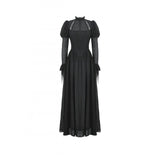 Dark in Love Harlow Dark Enchantress Gothic Lace Maxi Dress