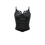 Dark in Love Freya Dark Embossed Velvet Camisole
