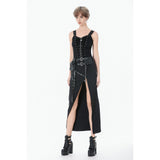 Dark in Love Punk Lace-Up Corset Style Top