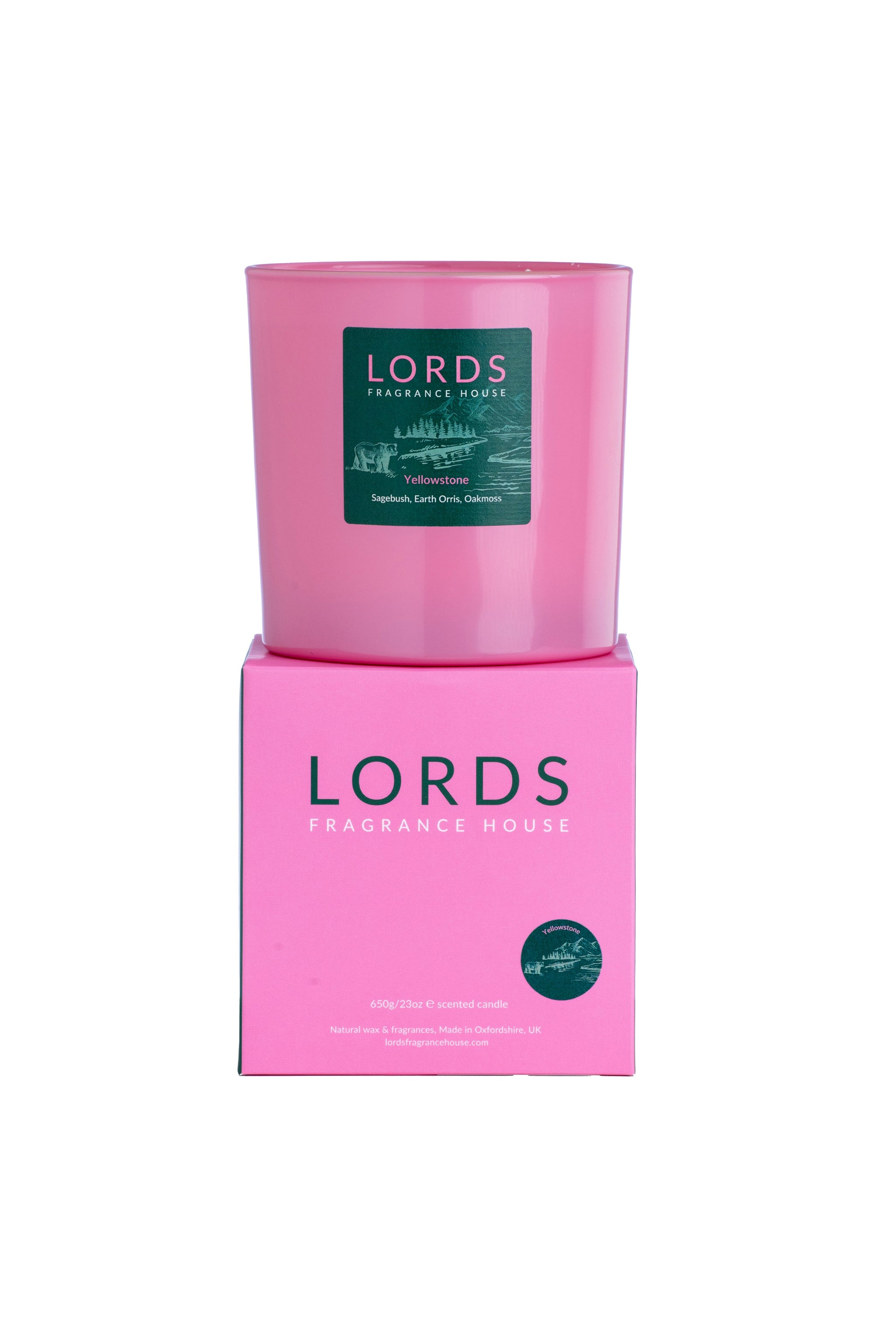 Yellowstone 3 Wick Candle