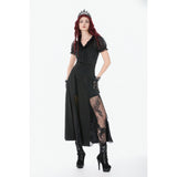 Dark in Love Elegant Gothic Long Skirt