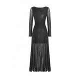 Dark in Love Jax Elegant Spider Long Dress