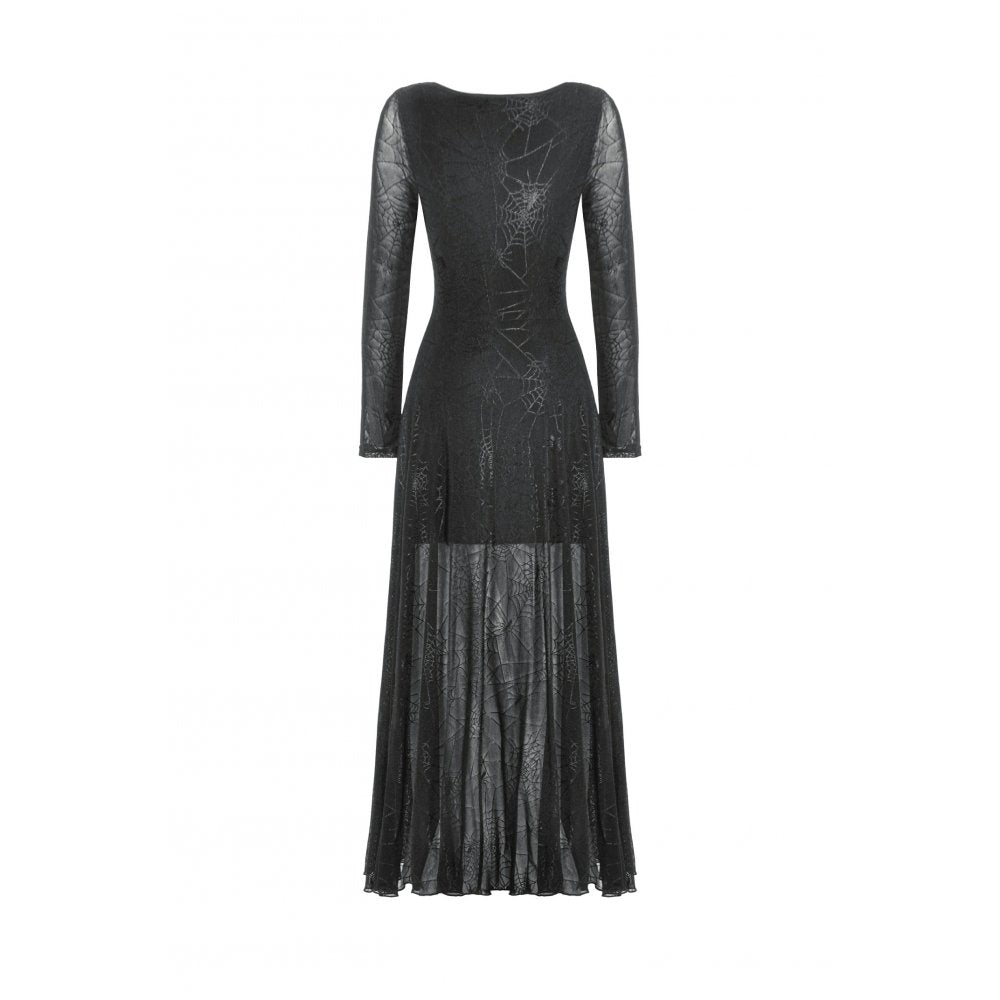 Dark in Love Jax Elegant Spider Long Dress