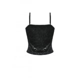 Dark in Love Freya Dark Embossed Velvet Camisole